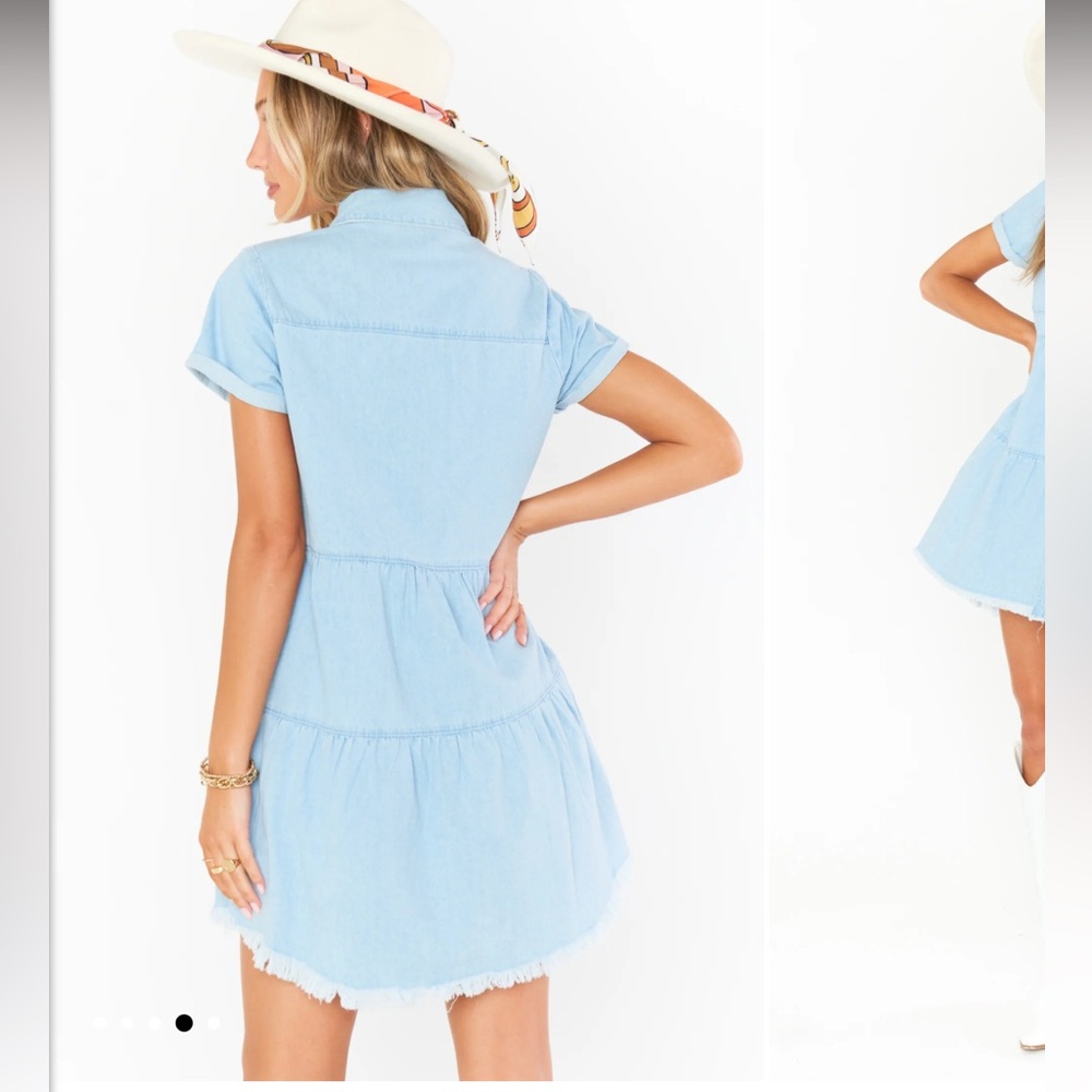 Show Me Your MuMu Birmingham Button-Up Dress NEW WITH TAGS - Picture 4 of 8